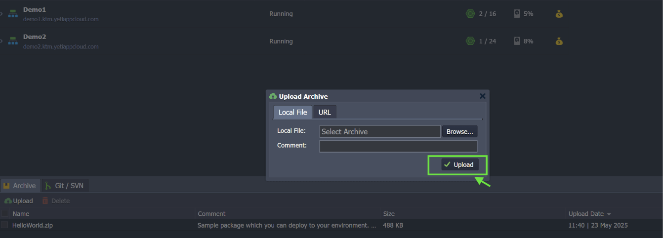 Step 10: Deploy Your PHP App to the Environment